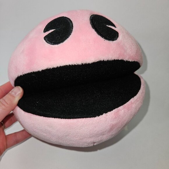 Pac-Man Battle Royale Pink Plush 8" Stuffed Toy Factory Video Game Novelty - Picture 9 of 9